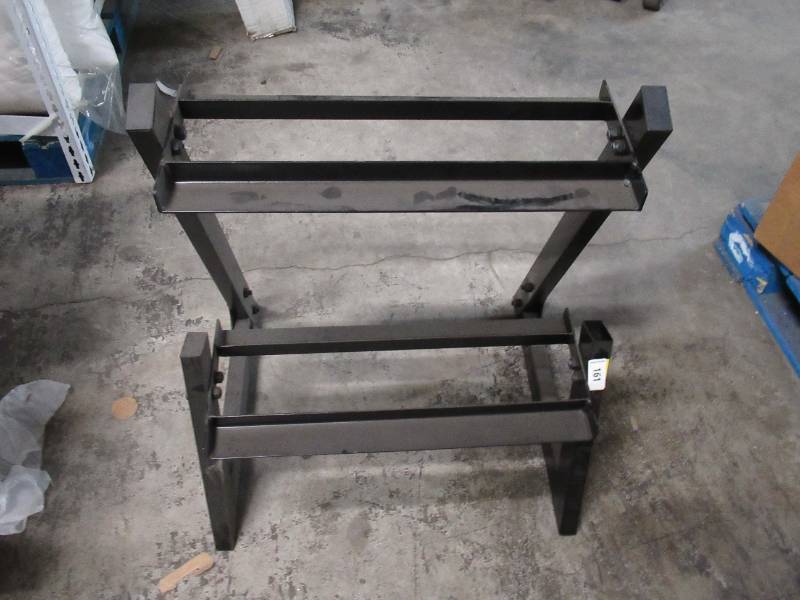Weider Two Tier Dumbbell Rack - Black Metal NEW in BOX