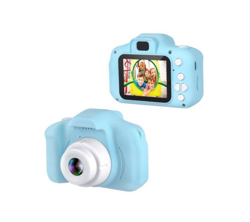 Dartwood Kids Digital Camera with 2.0 Color Display Screen - 32GB microSD Card Included (Blue)