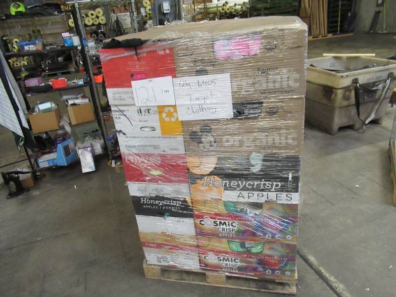 Pallet of Store Overstock and Ecommerce Product - 1405 Units NEW Clothing