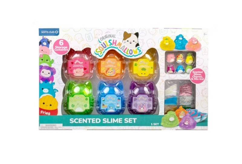 NEW Licensed Products Squishmallows Scented Slime Studio Set