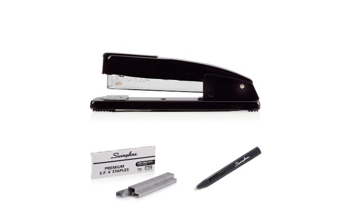 NEW Swingline S7044401STP Black 20-Sheet Capacity Commercial Desktop Stapler Value Pack