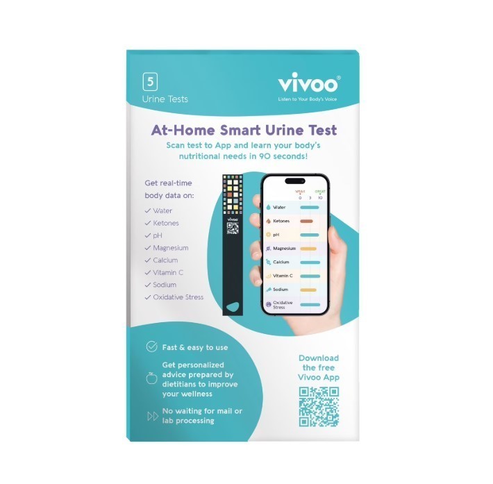NEW Vivoo At-Home Smart Urine Test Strips, 5 count
