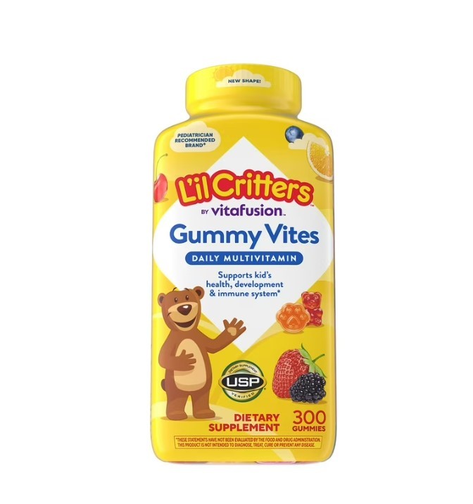 NEW Lil Critters Gummy Vites Complete Daily Multivitamin, 300 count