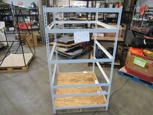 Adjustable White Metal Frame Built to Fit Onto Pallets - Perfect for Projects