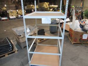 Adjustable White Metal Frame Built to Fit Onto Pallets - Perfect for Projects