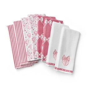NEW Members Mark 8-Piece Kitchen Towel Set, BOWS