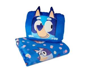 NEW Members Mark Kids Hugger & Throw Set - Bluey