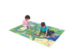 NEW Peppa Pig Megamat Jumbo Floor Playmat with 2 Character Vehicles