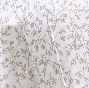 NEW Members Mark Soft Washed Sheet Set - Jemma Botanical Tan - QUEEN