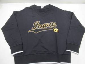 NEW Womens NCAA Team Apparel Long Sleeve Pullover - Iowa Hawkeyes - XXL