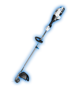 lot 12 image: HART 40V Supercharge Brushless 15 Carbon Fiber Shaft String Trimmer Kit - Attachment Capable (1) 4 Ah Battery (1) Charger