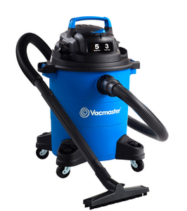 lot 13 image: Vacmaster 5-Gallon 3 Peak HP WetDry Vacuum - VOC507PF