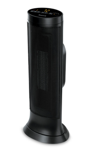 lot 307 image: Honeywell Slim Ceramic Tower Whole Room Heater in Black, HCE317B (Transit Damage)