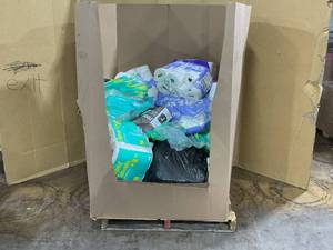lot 78 image: PALLET OF Open Damaged Toilet Paper & Paper Towels