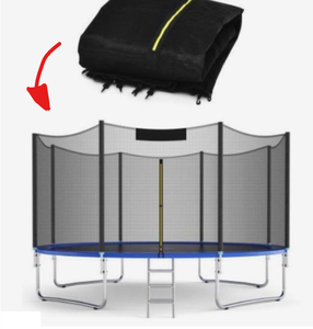 lot 130 image: Total Tactic TW10020 12 ft. Trampoline Replacement Protection Enclosure Net with Zipper