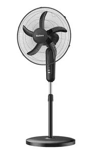 lot 422 image: Holmes 18 in. Oscillating Stand Fan Black 3 Speed with Adjustable Height