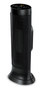 lot 429 image: Honeywell Slim Ceramic Tower Whole Room Heater in Black, HCE317B