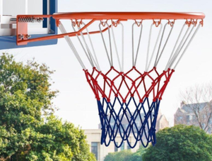 lot 149 image: Costway SP38332OR 18 in. Heavy Duty Wall Mounted Basketball Rim Goal Replacement - Orange (Maybe Missing Hardware)