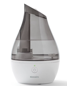 lot 166 image: Bionaire 0.5gal Virtually Silent Ultrasonic Cool Mist Humidifier 3 Settings, Auto Shut-Off, 24hr Run Time, No Filter Needed