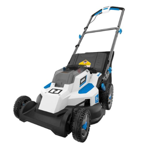lot 189 image: HART 20-Volt 16-Inch Push Lawn Mower Kit With Battery & Charger