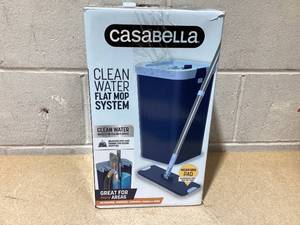 lot 196 image: Casabella Clean Water Flat Mop Bucket (Used)