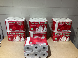 lot 257 image: LOT OF 7 up&up Paper Towels Premium Quality