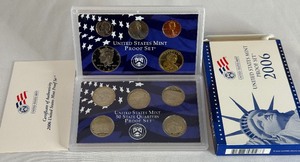 lot 116 image: 2006 Proof Set - original package with COA