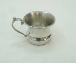 lot 3 image: Lenox Kirk Stieff USA Pewter Childs Baby Cup