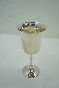 lot 5 image: Vintage Silver-Plated Chalice or Goblet Leonard Company