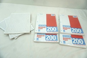 lot 86 image: NEW (never used) Copy Paper and Writing Pads