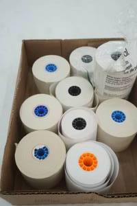 lot 93 image: Rolls of Adding Machine Paper