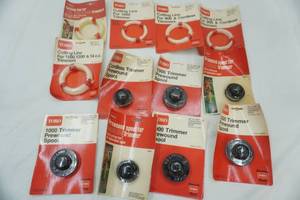 lot 94 image: Never UsedNEW Toro pre wound spools & cutting line for cordless trimmers (for 900 & 1000 trimmer)