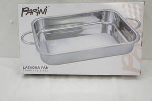 lot 99 image: NEW Parini Lasagna Pan (stainless steel)