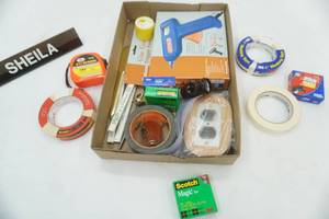 lot 173 image: Glue Gun masking Tape, Gorilla Tape and more
