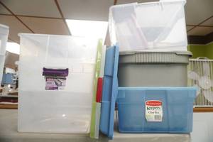 lot 207 image: Storage Totes (some with lids)