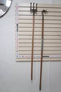 lot 238 image: Garden Tiller & Garden Hoe