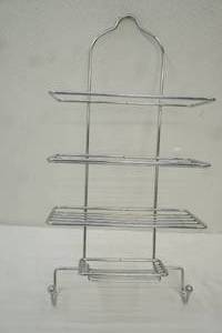 lot 309 image: Chrome Shower Rack