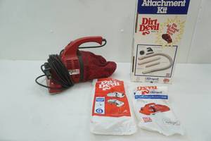 lot 333 image: Dirt Devil, Accessory Kit, and Bags