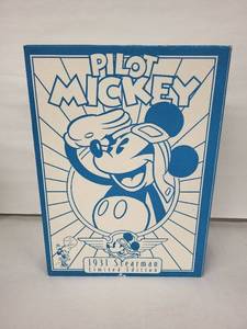 lot 1N image: Pilot Mickey MM-28 1931 Steamman Aircraft Limited Edition Model Plane