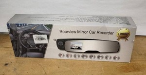 lot 3D image: Rearview Mirror Car Recorder 1080P - 2.7-Inch LCD, 360° Lens, TF Card 32GB