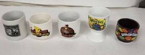 lot 3E image: Vintage Cartoon Egg Cups - Lot of 5