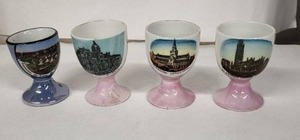 lot 12E image: Vintage Egg Cups (Lot of 4)