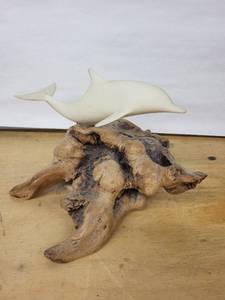 lot 14D image: Dolphin Sculpture by John Perry - 1973