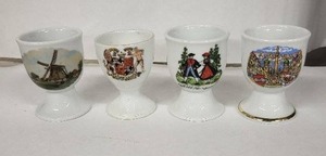 lot 14E image: KLEIBER Bavaria Egg Cups - Vintage Set of Four (Lot of 4)