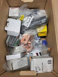 lot 25R image: Assorted Electrical & Plumbing Hardware - Connectors, Fittings, & Fasteners