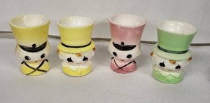 lot 33E image: Vintage Egg Cups (Lot of 4)