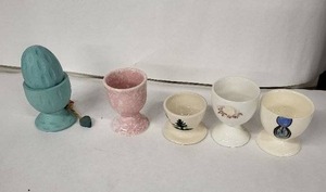 lot 87E image: Vintage Egg Cups (Lot of 5)