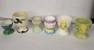 lot 109E image: Vintage Egg Cups (Lot of 6)