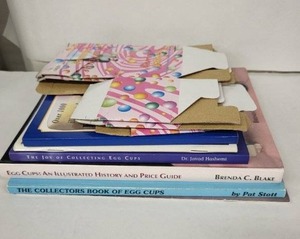 lot 112E image: Egg Cup Collecting Books - Set of 4 Titles