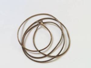 lot 25W image: Italy 925 Sterling Silver Snake Chain Necklace 16 Fine Jewelry Spring Ring Clasp